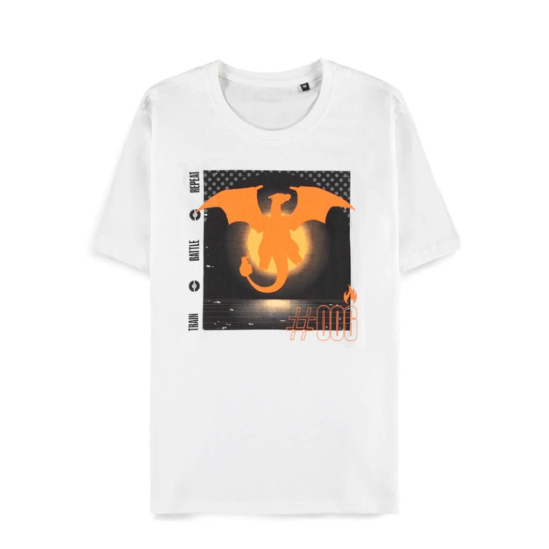Difuzed Pokémon - Charizard Men's Short Sleeved T-shirt - XL - تي-شيرت